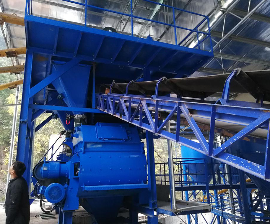 新型蒸壓加氣混凝土砌塊生產線——配料攪拌